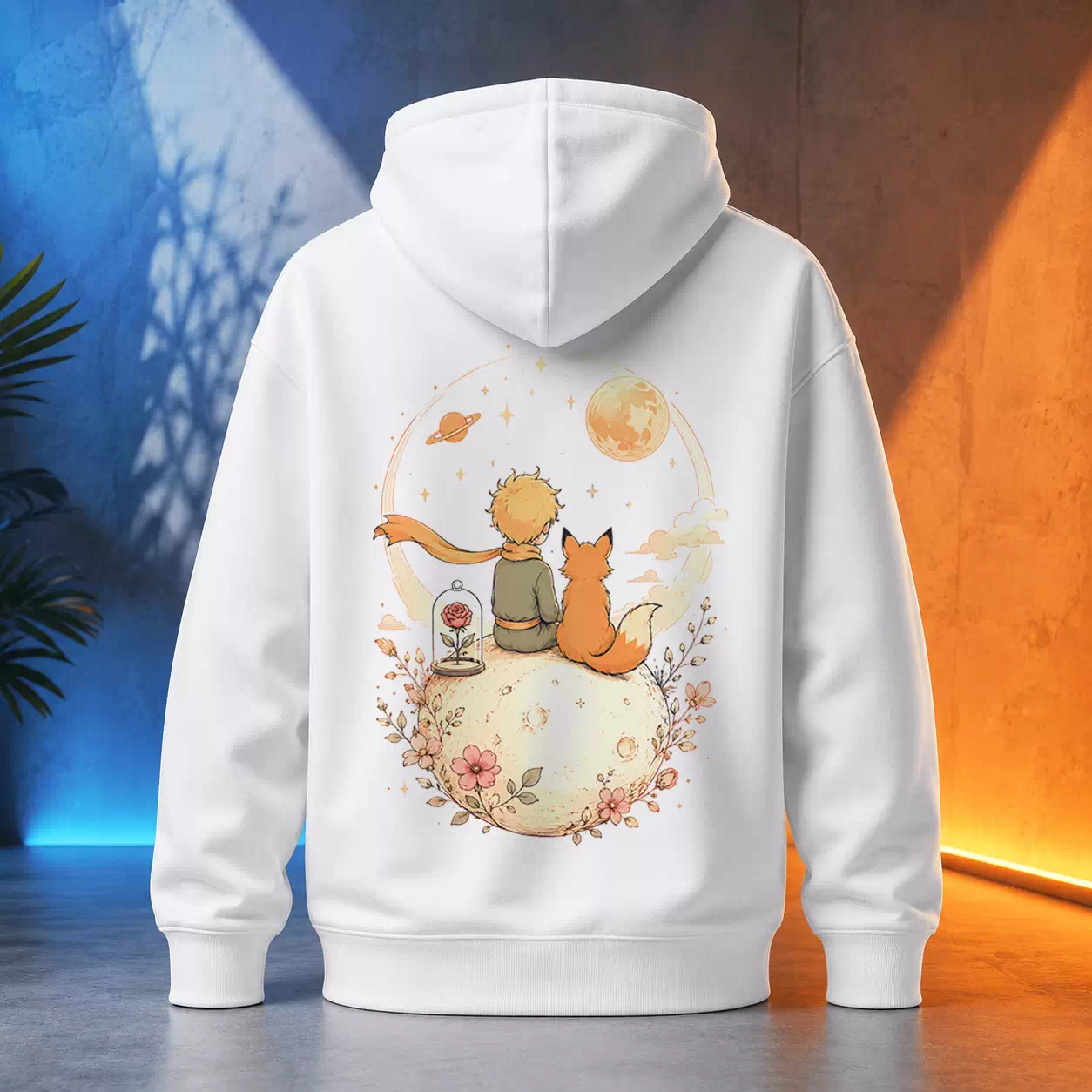 Unisex mikina - Růžový soumrak – Rosy Dusk